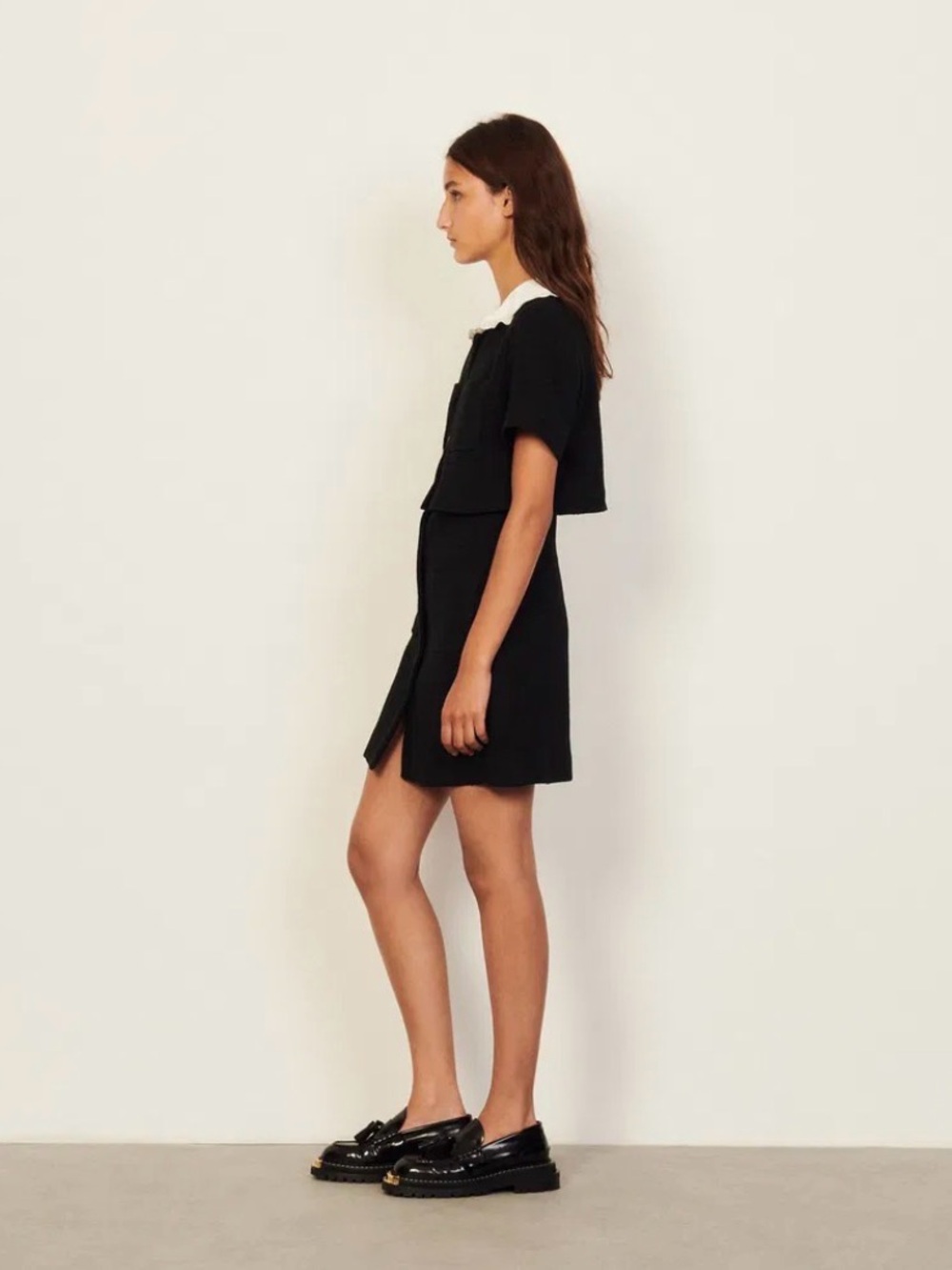 Short tweed dress Sandro - Picture 2 of 9